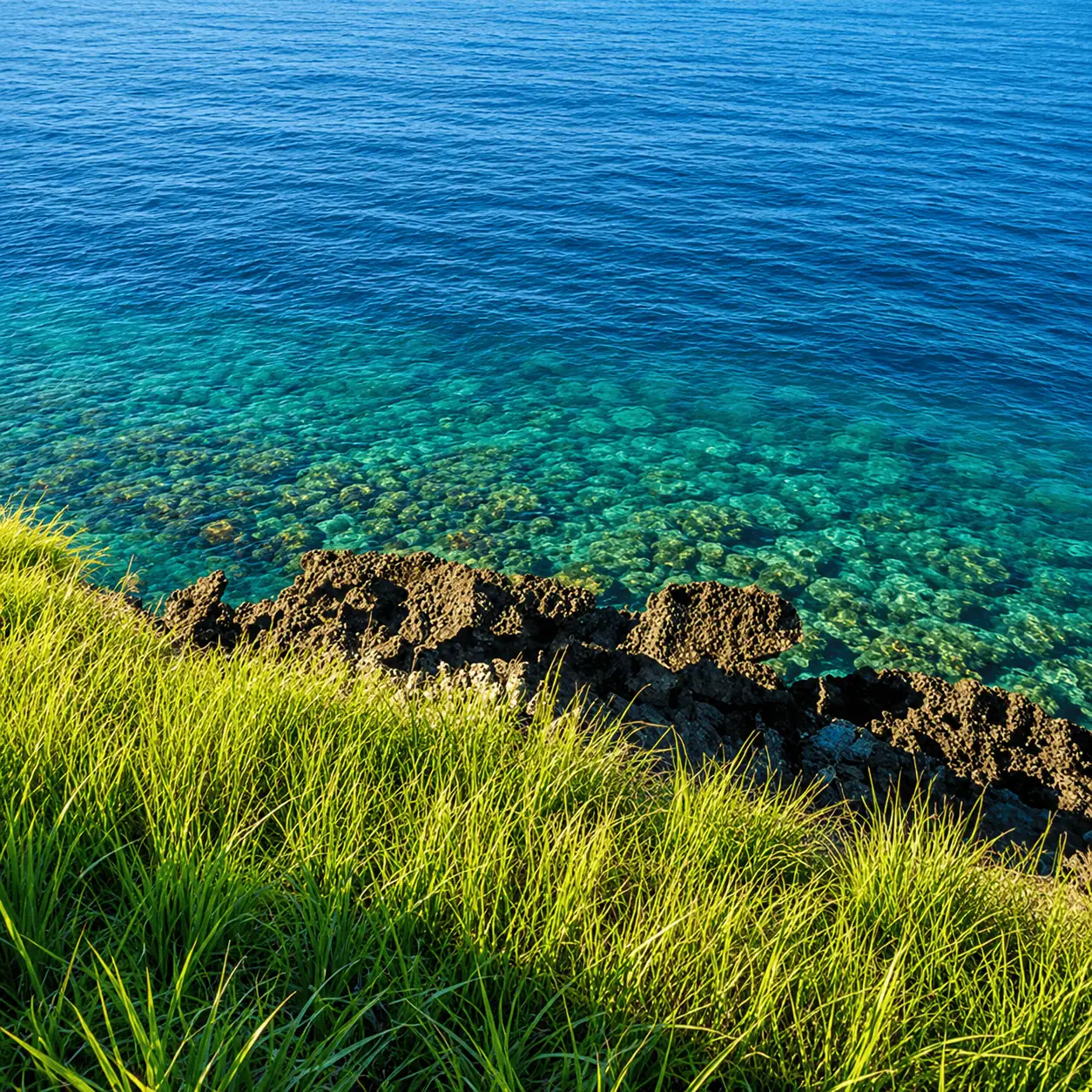 Coastal land plot